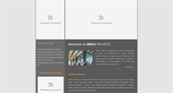 Desktop Screenshot of indusprojects.com